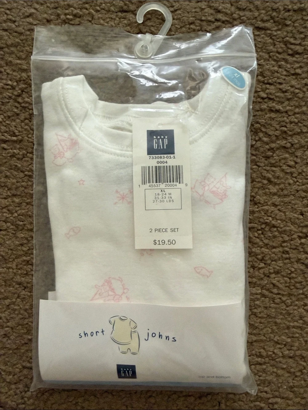 Lot of 3- GAP Baby Girls PJ sets